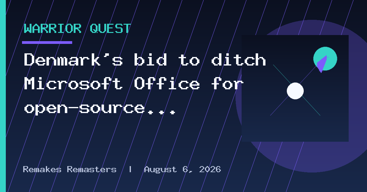 Denmark’s bid to ditch Microsoft Office for open-source alternative Collabora