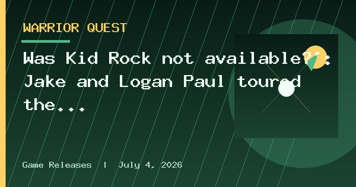 Was Kid Rock not available?’: Jake and Logan Paul toured the Pentagon